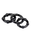 Kit com 3 Anéis com Nódulos Massageadores e Tamanhos Diferentes na Cor Preta Stay Hard Beaded Cockrings - Image 2