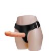 Pênis Realístico de Glande Definida, Veias Salientes em PVC Salmão com Cinta Ajustável Baile Jessica Strap On Super Belt 19 x 4 cm - Image 4
