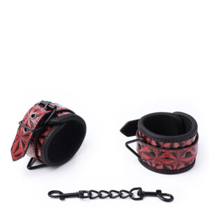 Algemas com Acabamento Brilhante em Alto relevo, Forro Interno e Corrente de Metal com Fecho – 3R IMPORT – SD-151