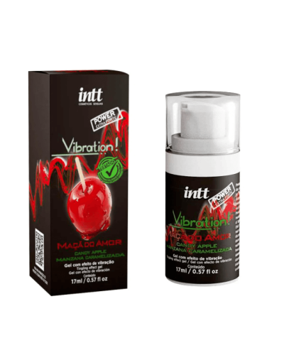 Gel-Excitante-com-Efeito-de-Vibração-Extra-Forte-Intt-Vibration-Maça-do-Amor-17g-Forever-Love-Sex-Shop