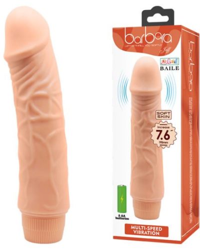 Pênis-Realístico-com-Glande-Definida-Veias-Salientes-e-Vibração-Multivelocidade-Barbara-Let-Me-Thrill-You-Softly-Jeff-LyBaile-195-x-4-cm-550x550