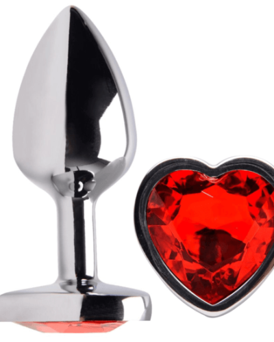 Plug-Anal-em-Aço-Coração-e-Joia-na-Cor-Vermelha-Tamanho-M-8-x-34-cm-550x550
