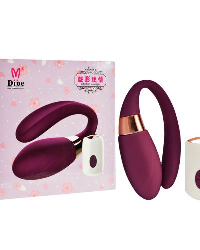 Vibrador-para-Casais-Recarregável-em-Soft-Touch-com-Controle-Remoto-Dibe-85-x-3-cm-1